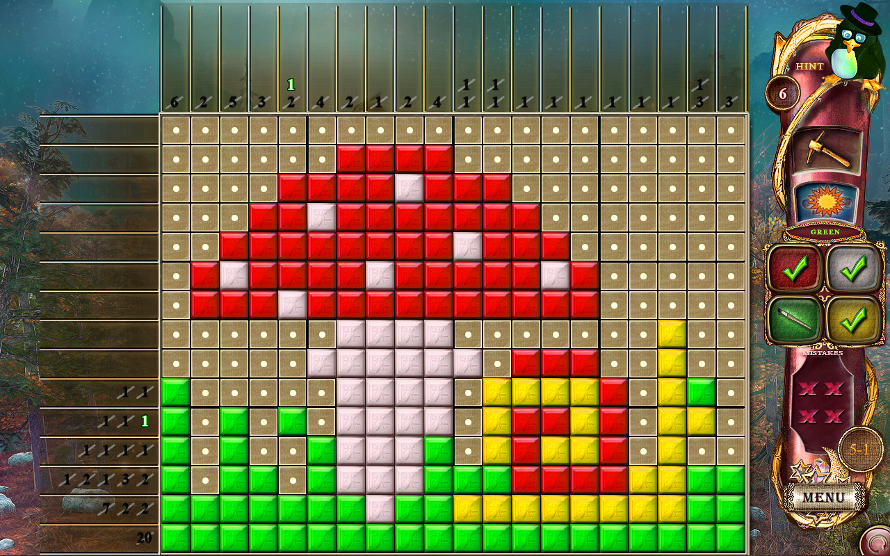 #1. Fantasy Mosaics 14: Fourth Color (Steam) 由: Andy Jurko