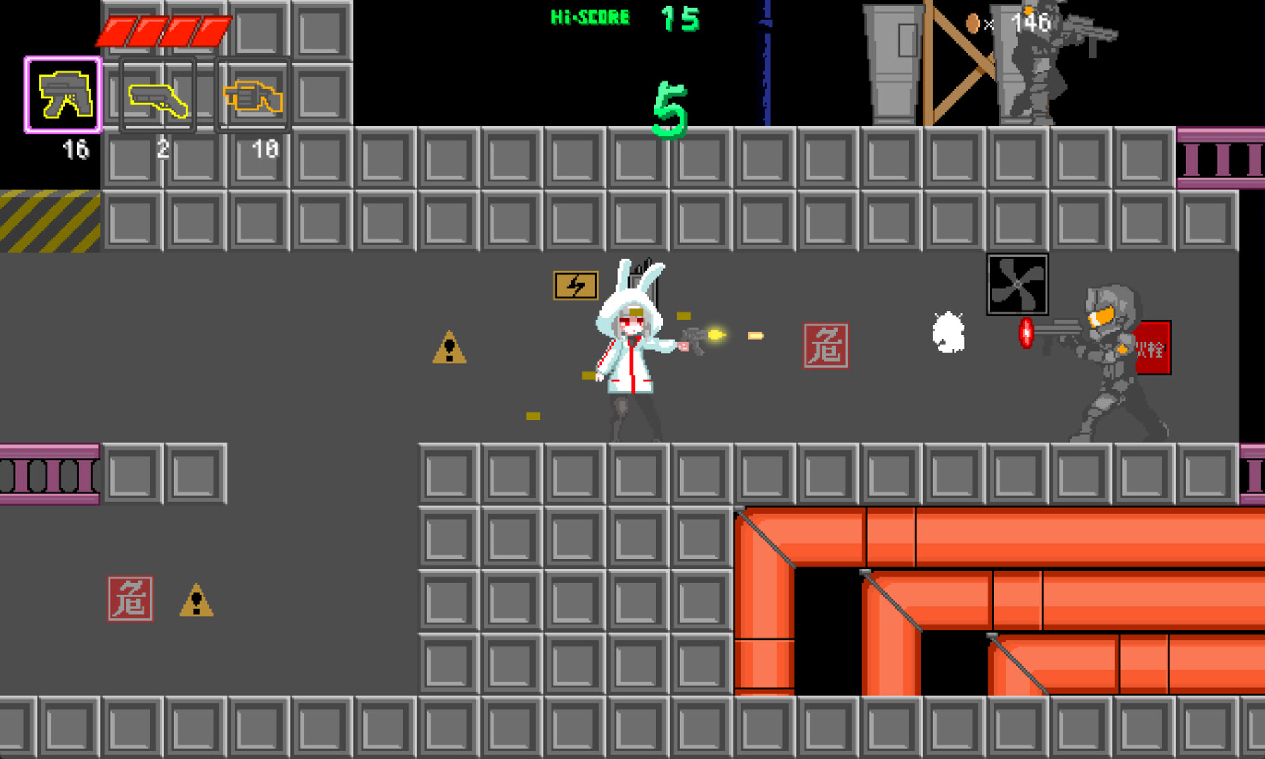Slash Bullet White Rabbitのスクリーンショット 1