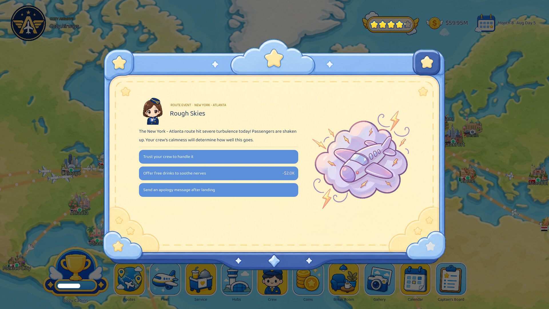 Cozy Airways screenshot #7