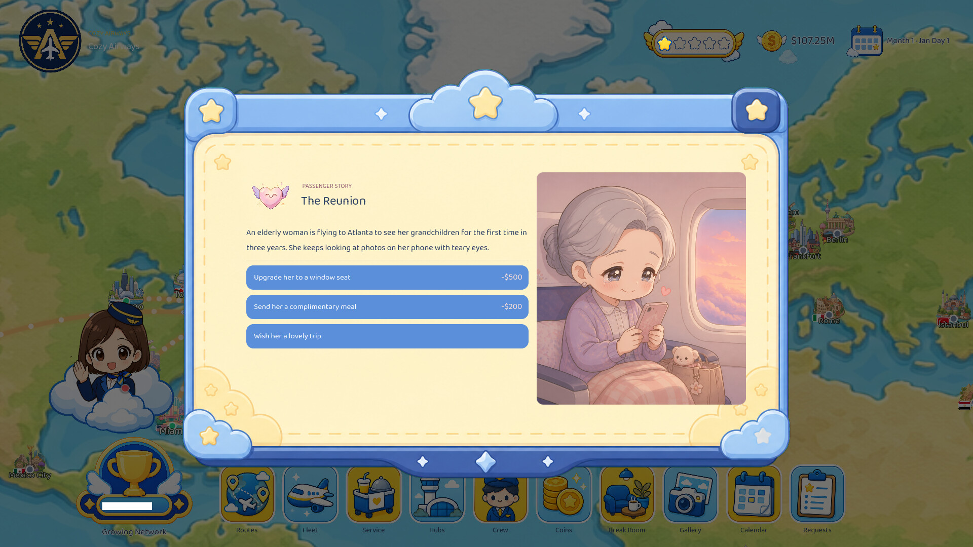 Cozy Airways screenshot 2