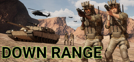 Down Range header art