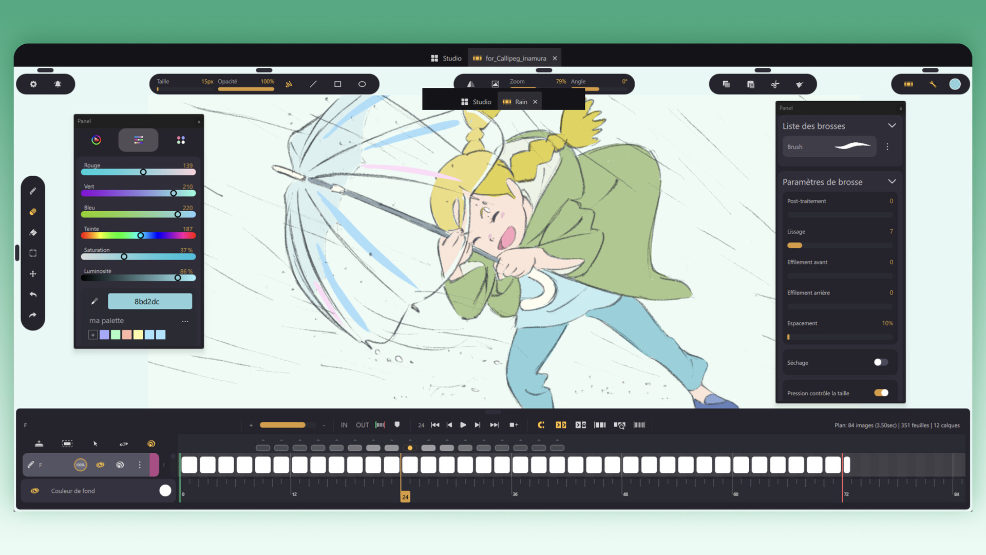 Callipeg Studio screenshot 1