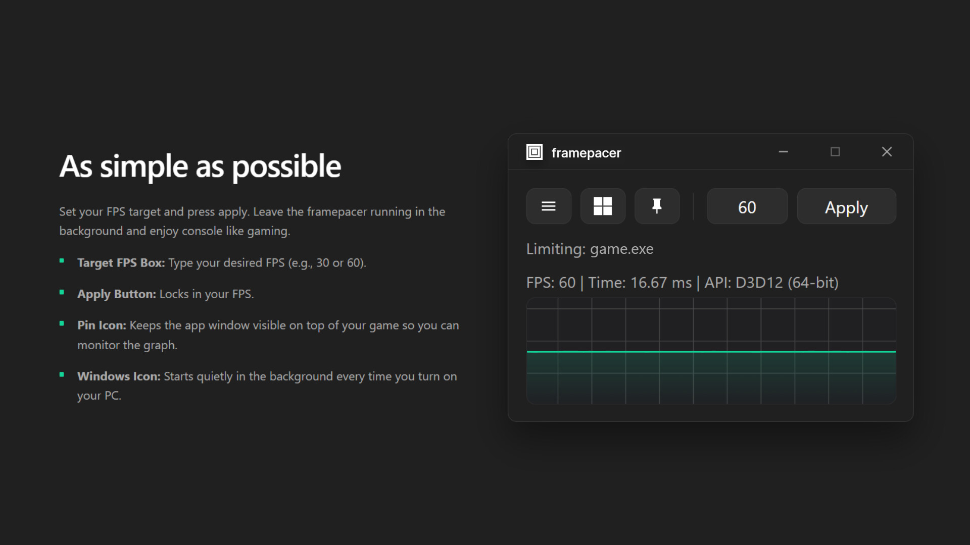 framepacer — screenshot 1