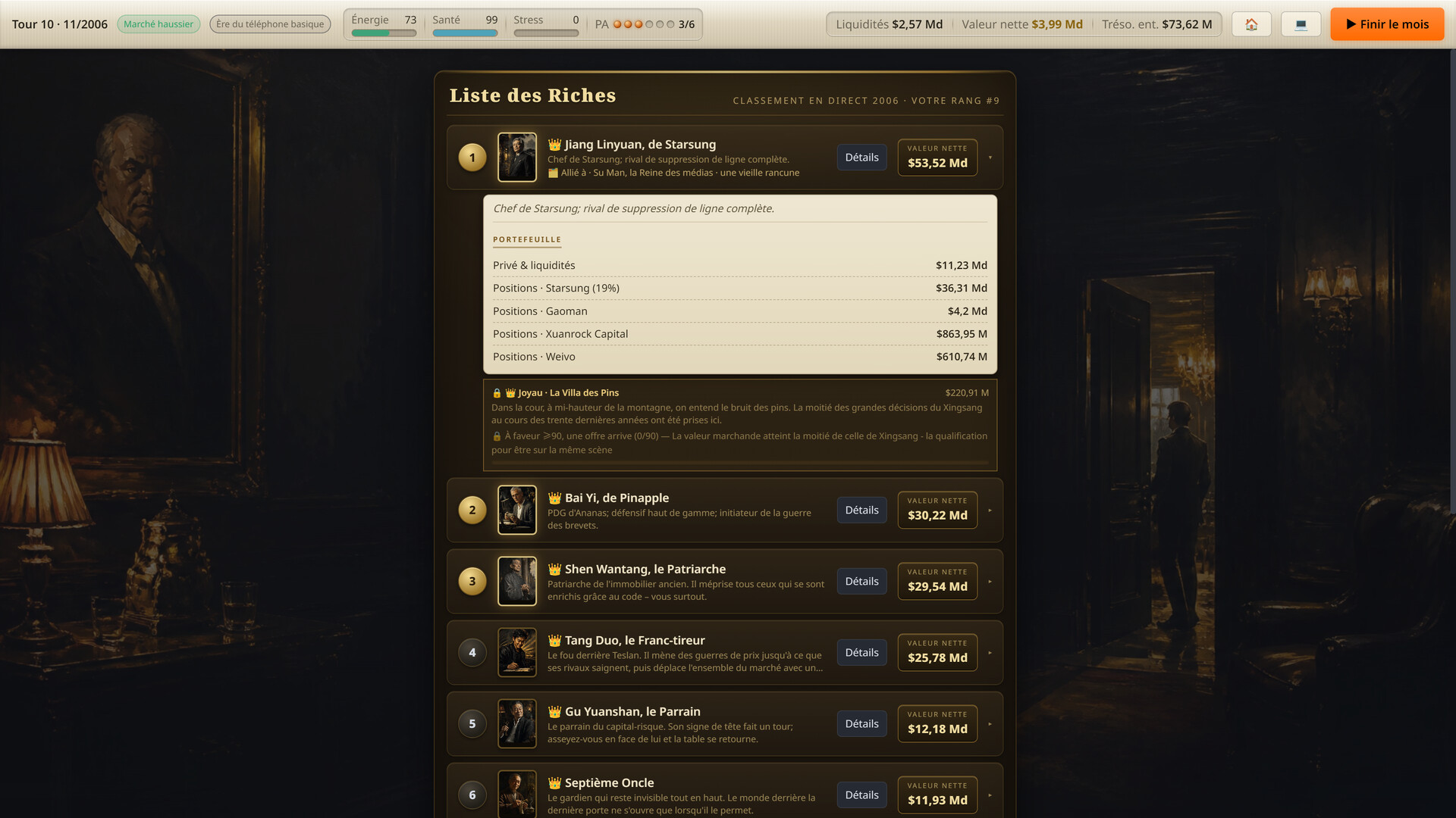 Screenshot Rich List: The Order