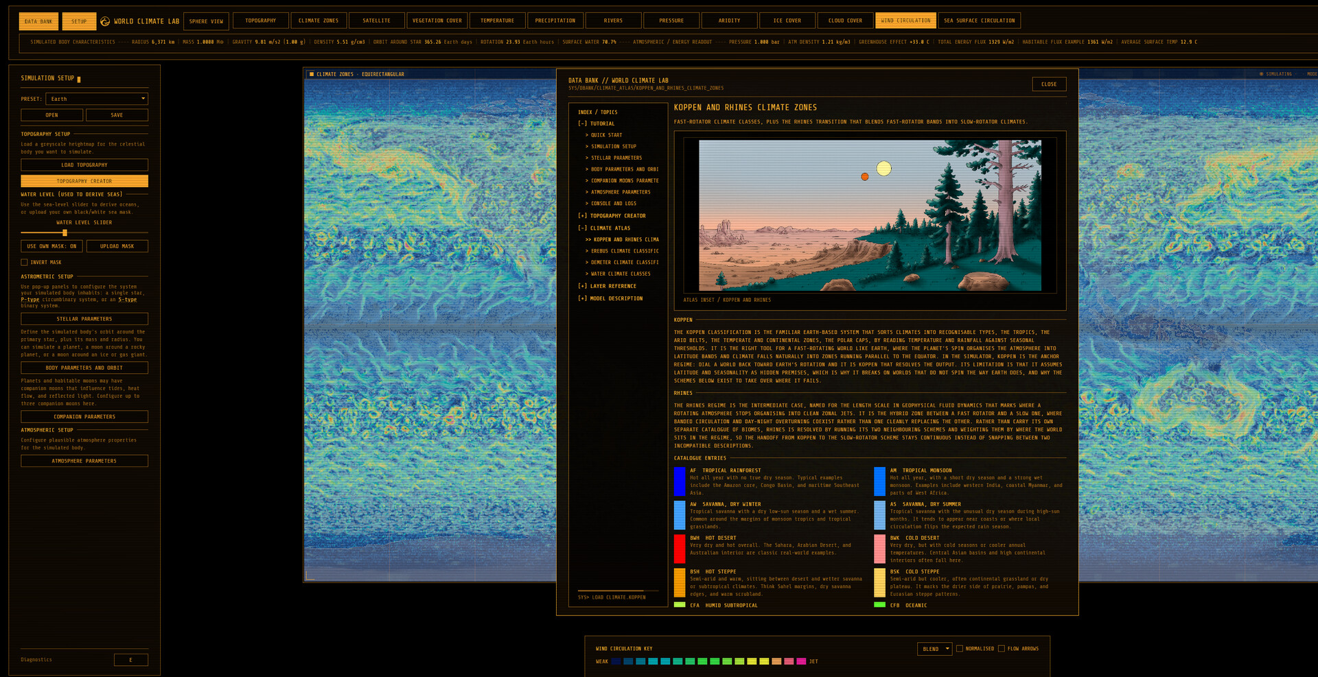 World Climate Lab screenshot