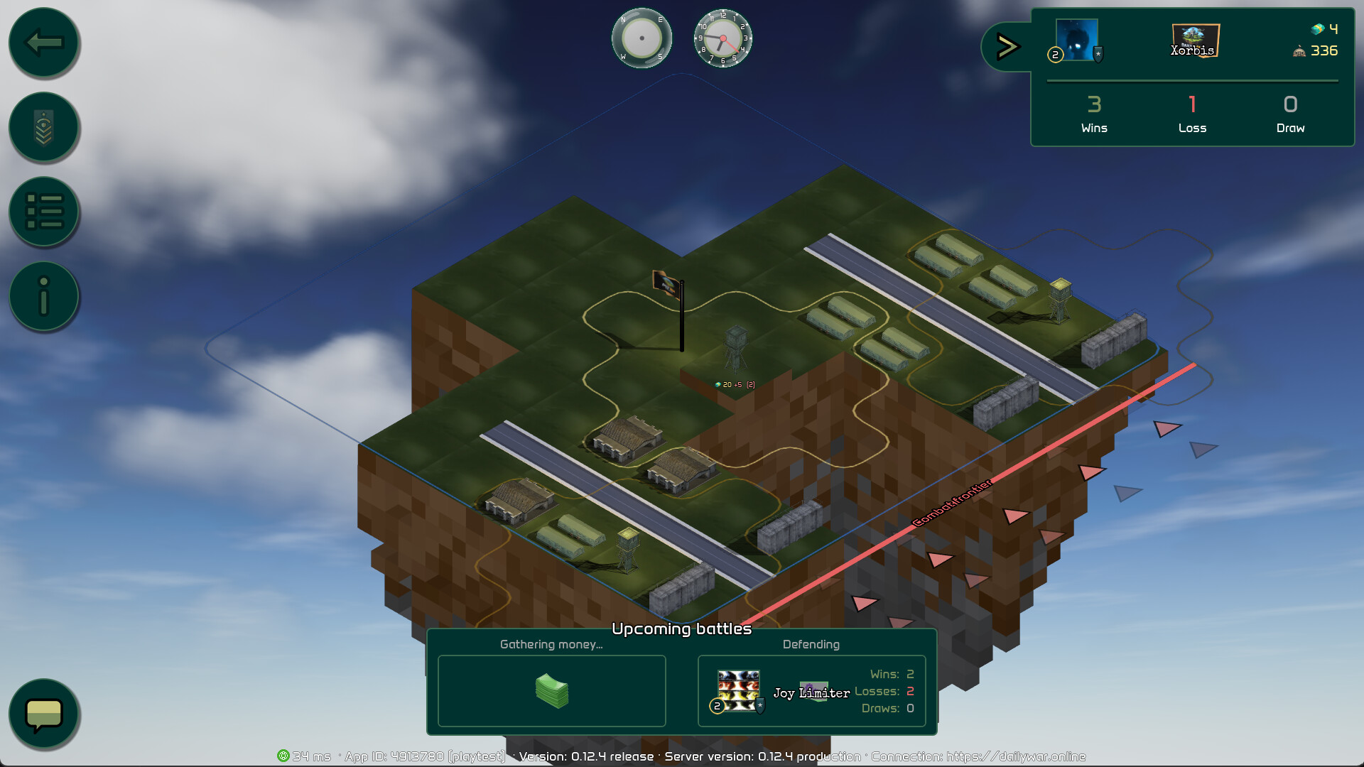 Daily War Online screenshot #1