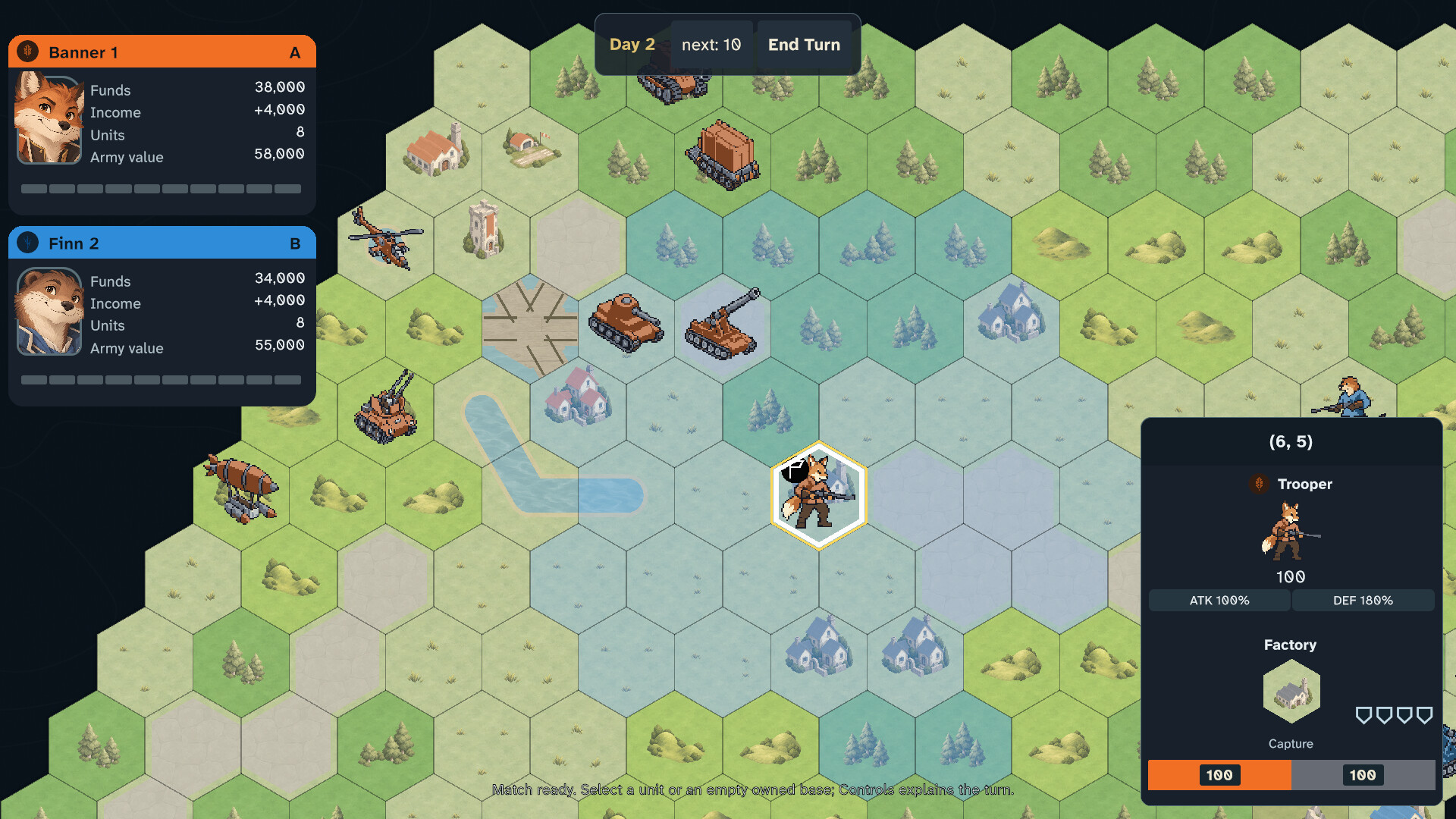 Brassleaf Tactics 遊戲畫面 8