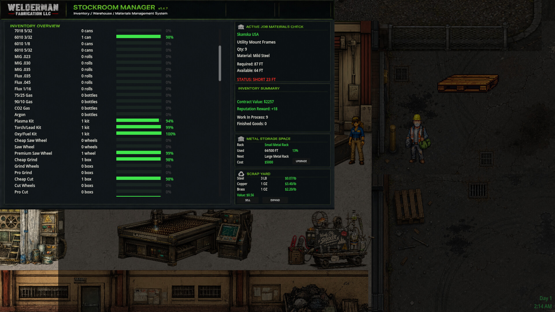 Welderman Shop Sim screenshot 5