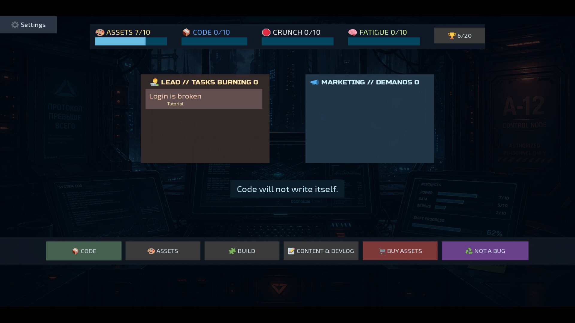 Not a bug screenshot