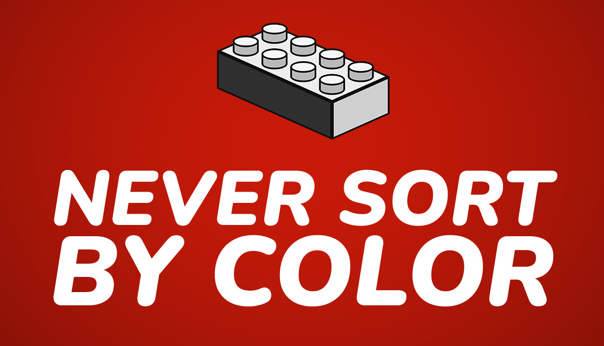 Never Sort By Color cover art