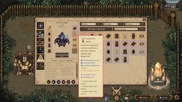 Idle Camp Tale Demo 스크린샷 1