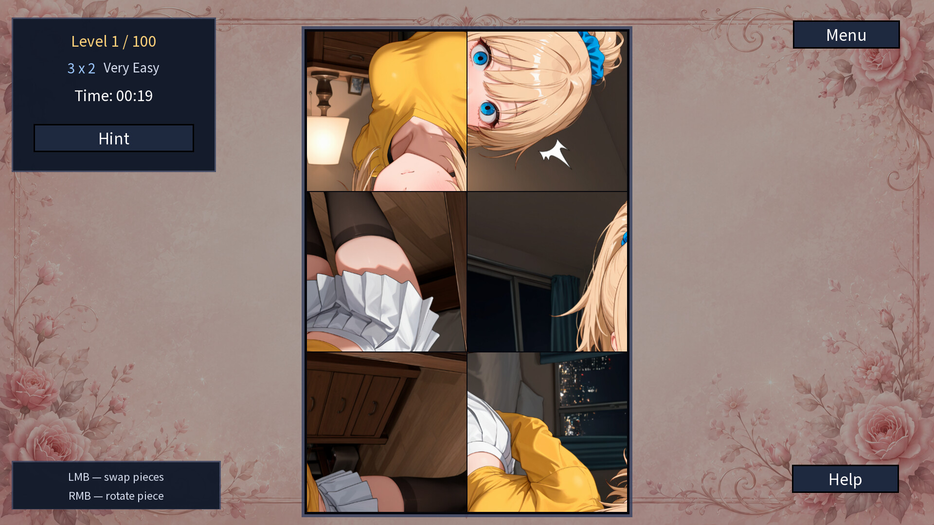 My Hentai Waifu: Puzzle screenshot 4