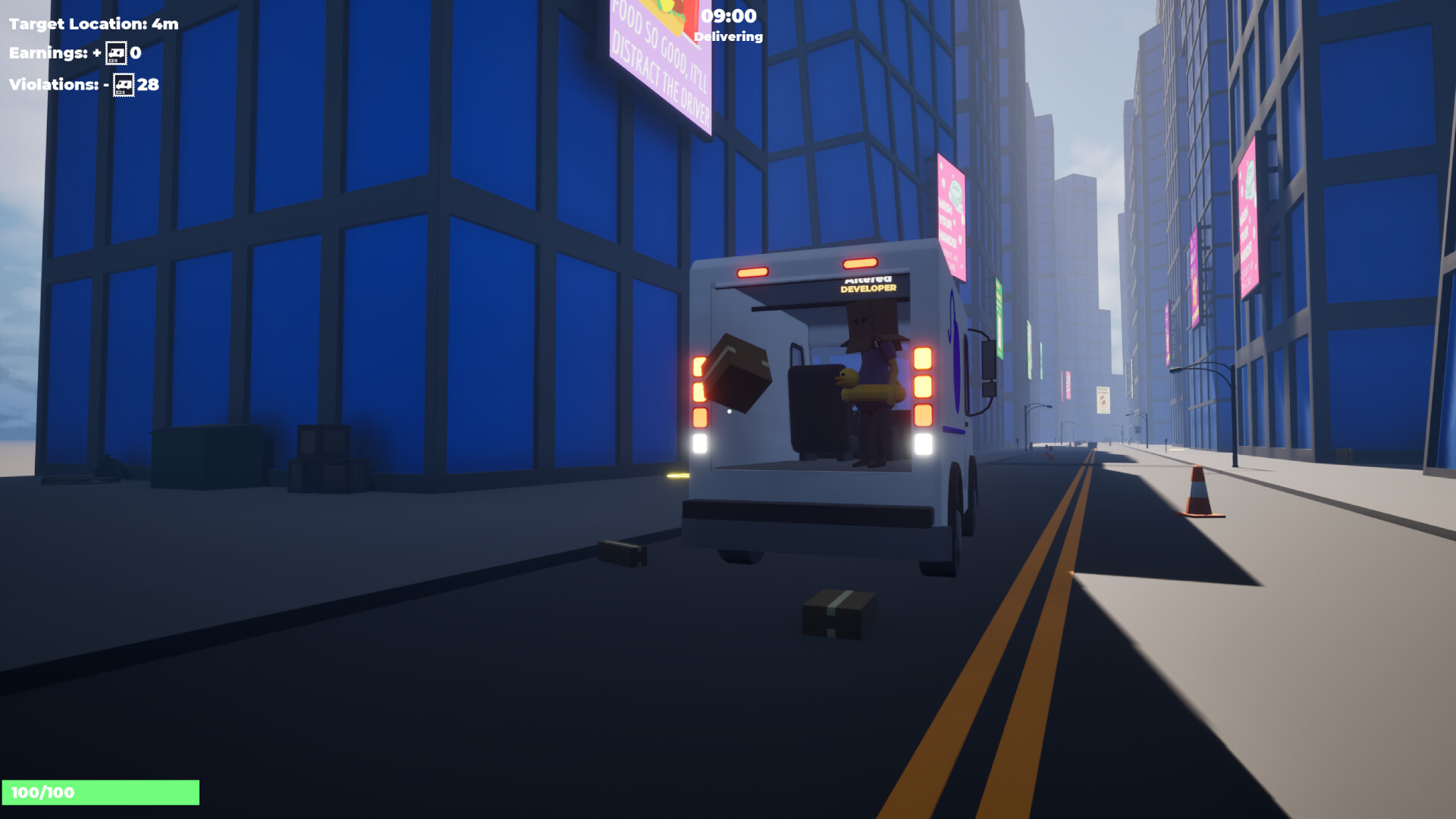 Exploding Delivery Service screenshot 2
