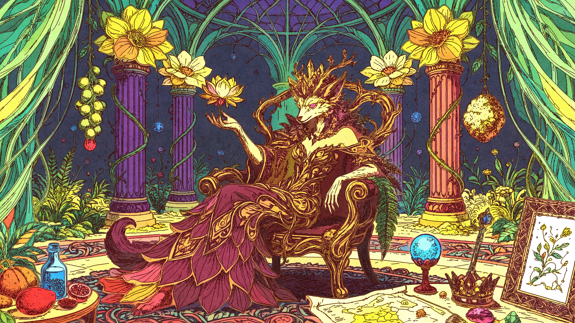 Find Cats 8 Magical Plant Kingdom screenshot