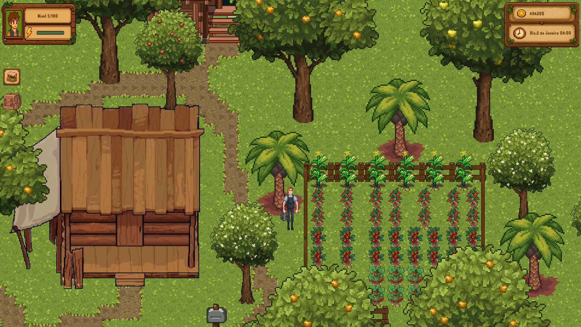 My first harvest screenshot 2
