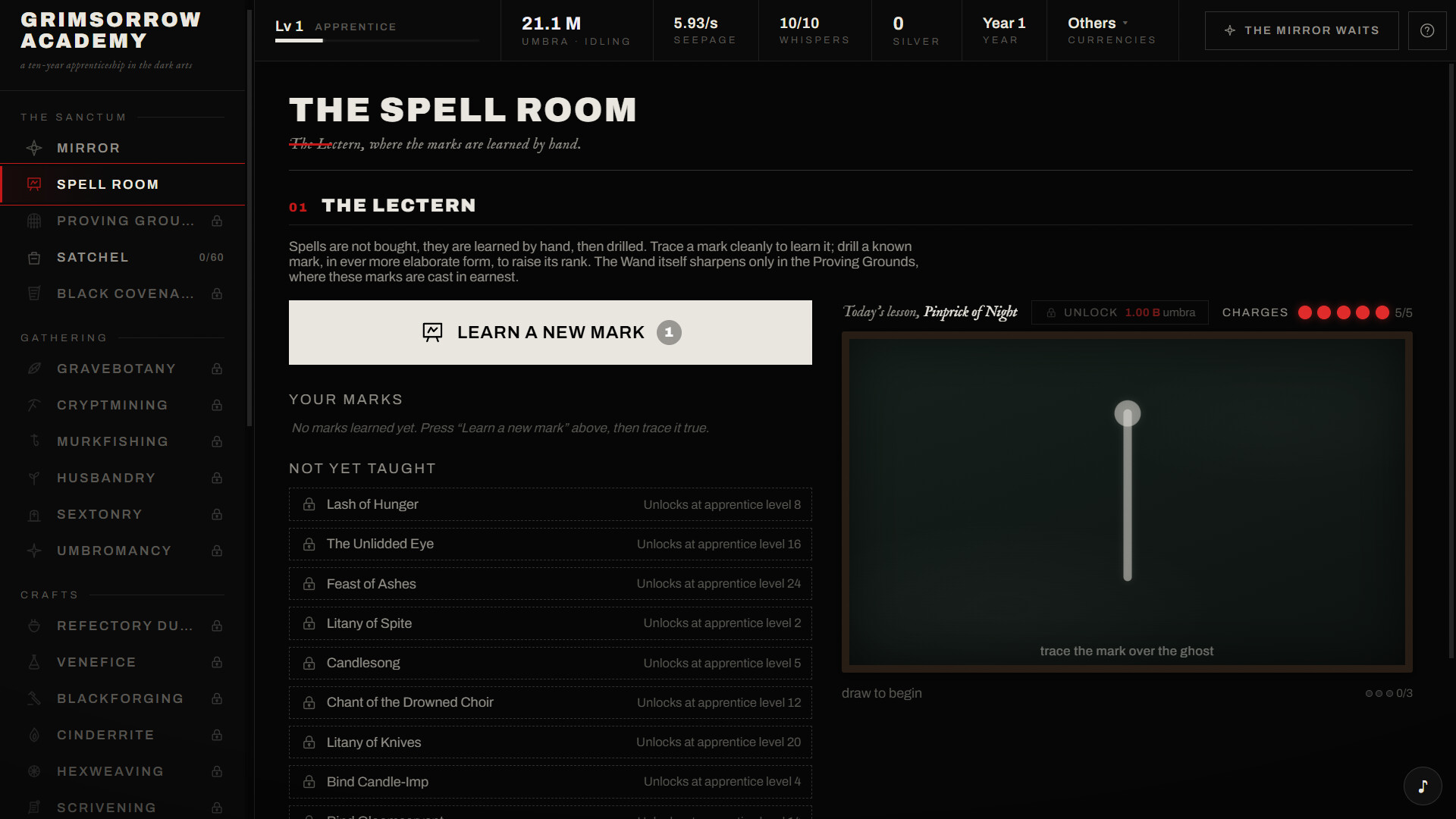 Grimsorrow Academy screenshot 2