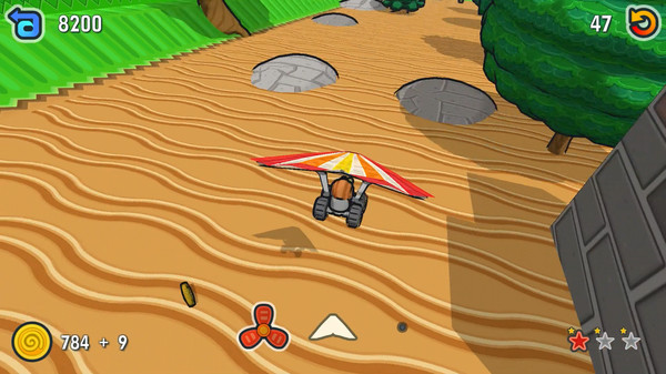 Screenshot z Escargot Kart