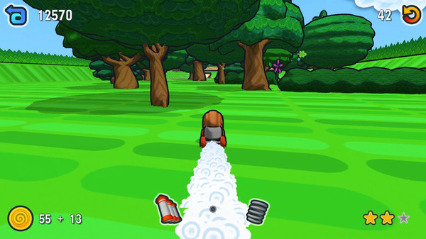 Screenshot z Escargot Kart