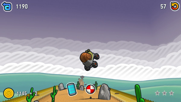 Screenshot z Escargot Kart