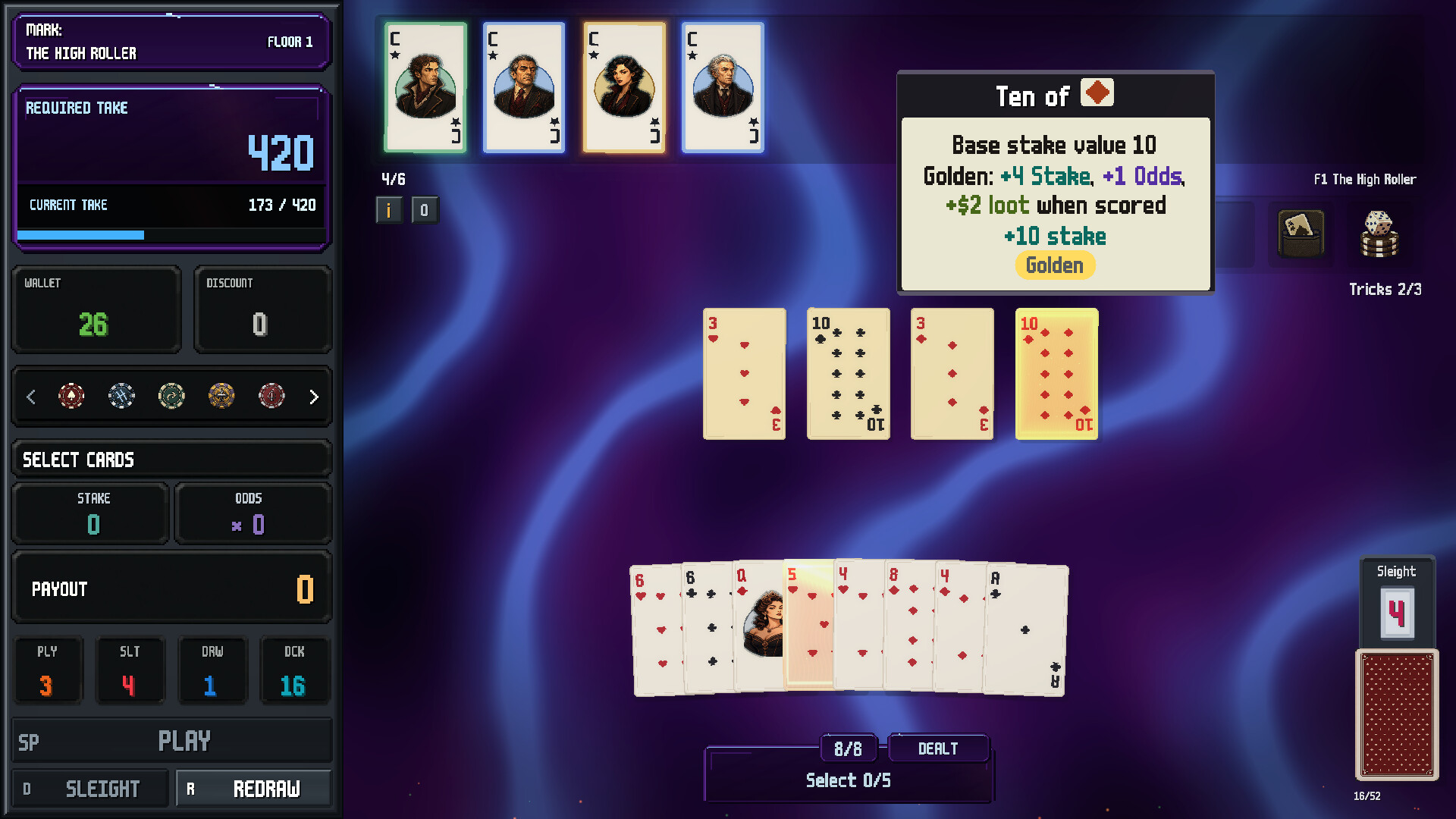 Rouge's Flush screenshot 2