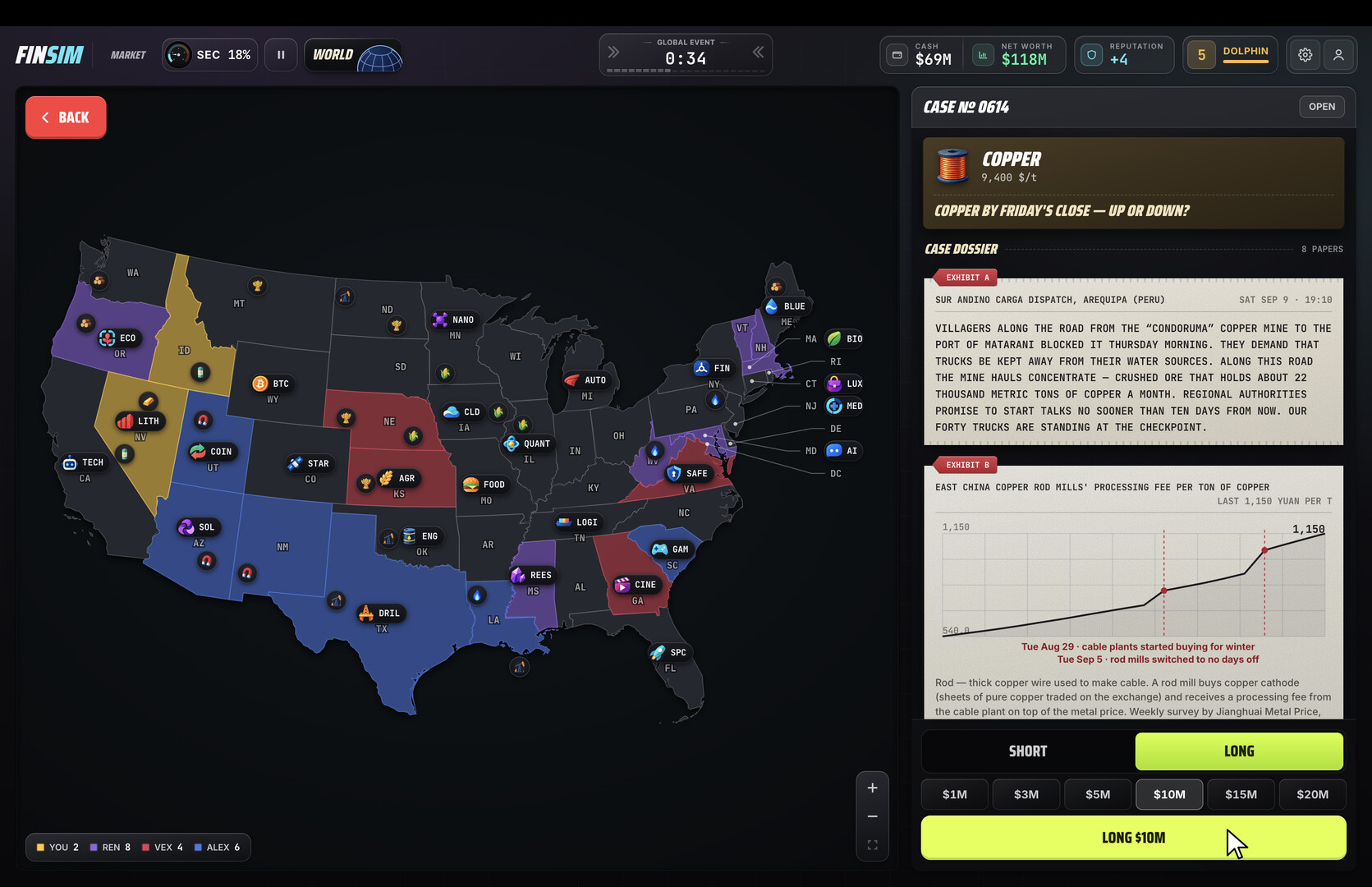 FinSim screenshot #3