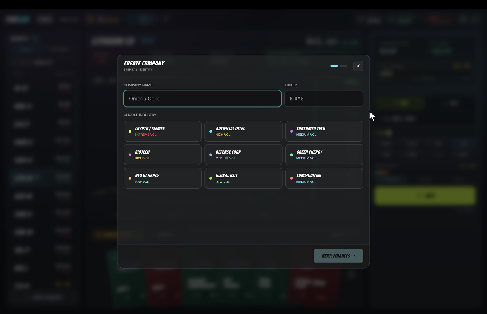 FinSim screenshot 7
