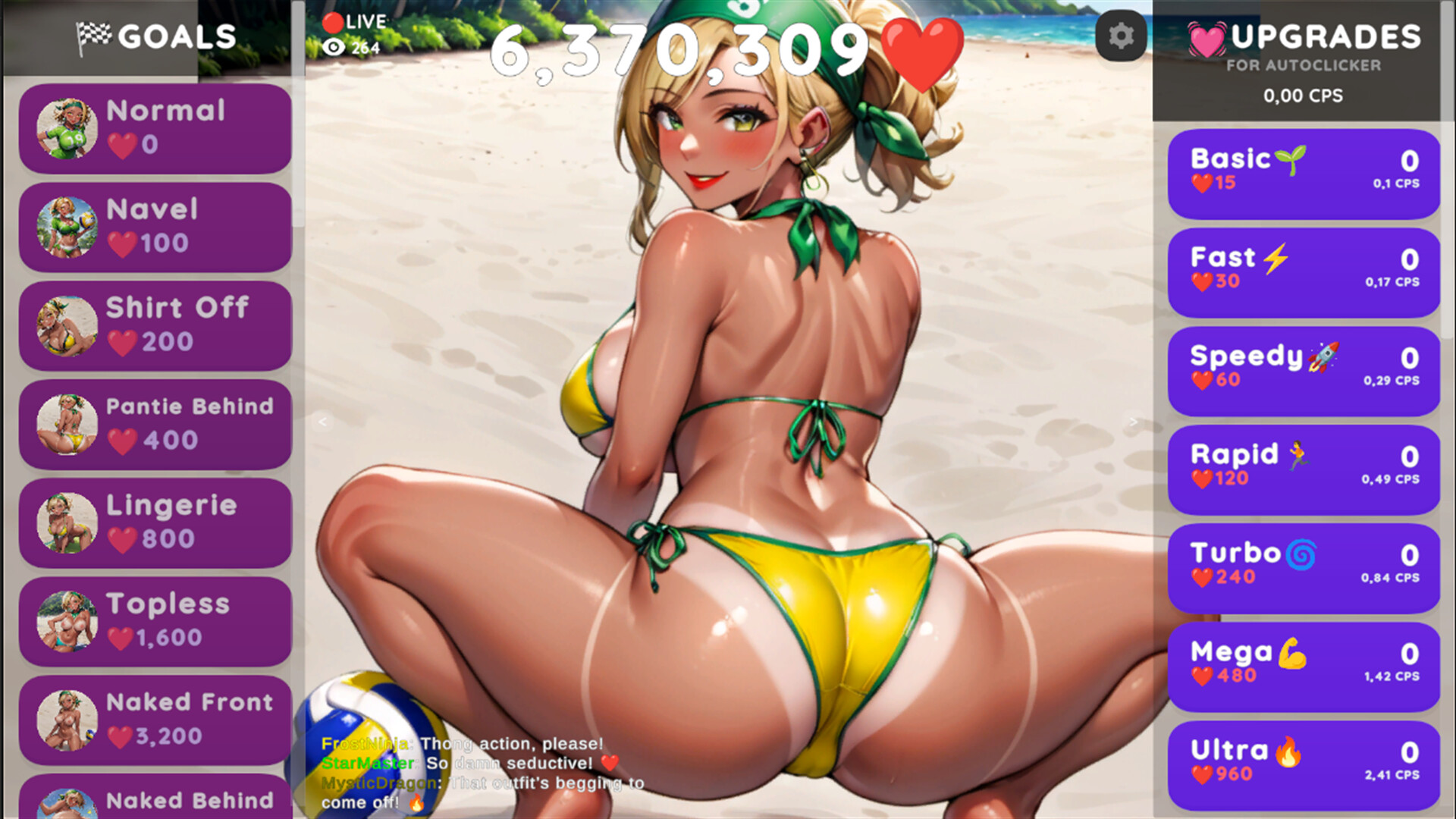 Hentai Clicker: Kaia is streaming screenshot 1