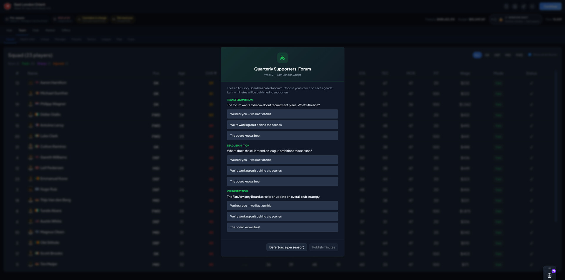 Football Boardroom – Screenshot 29