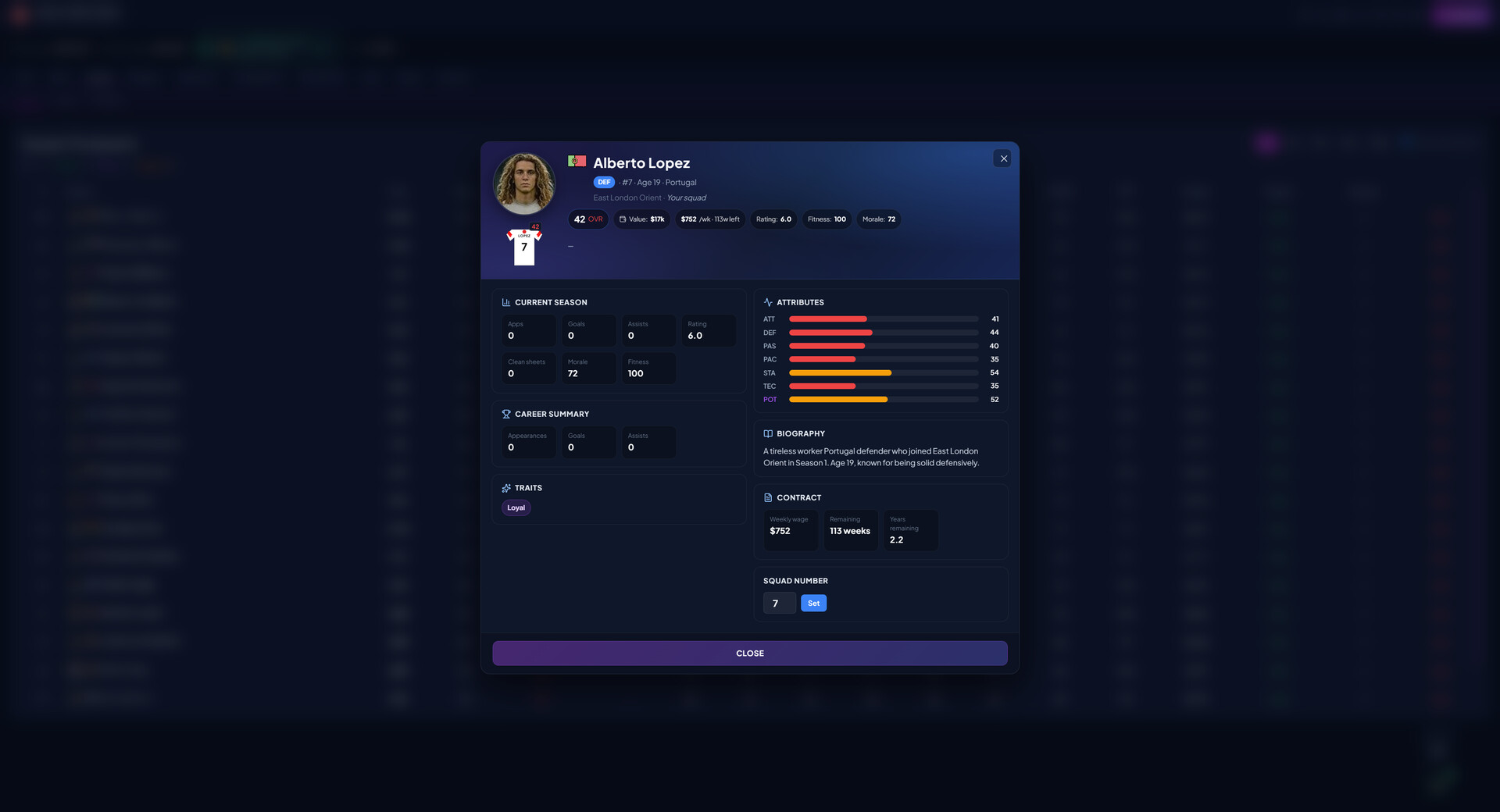 Football Boardroom – Screenshot 2