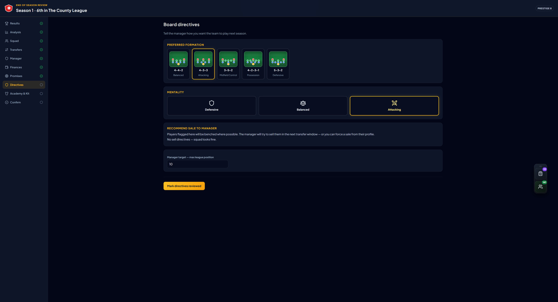 Football Boardroom – Screenshot 42