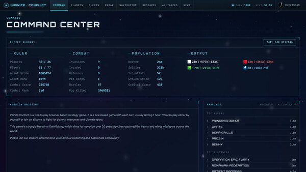 InfiniteConflict screenshot 2