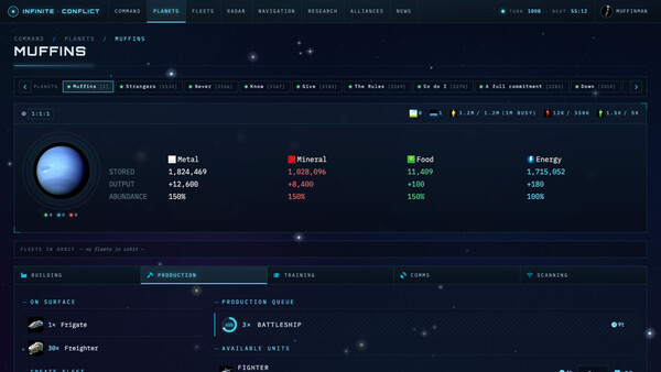 InfiniteConflict screenshot 4