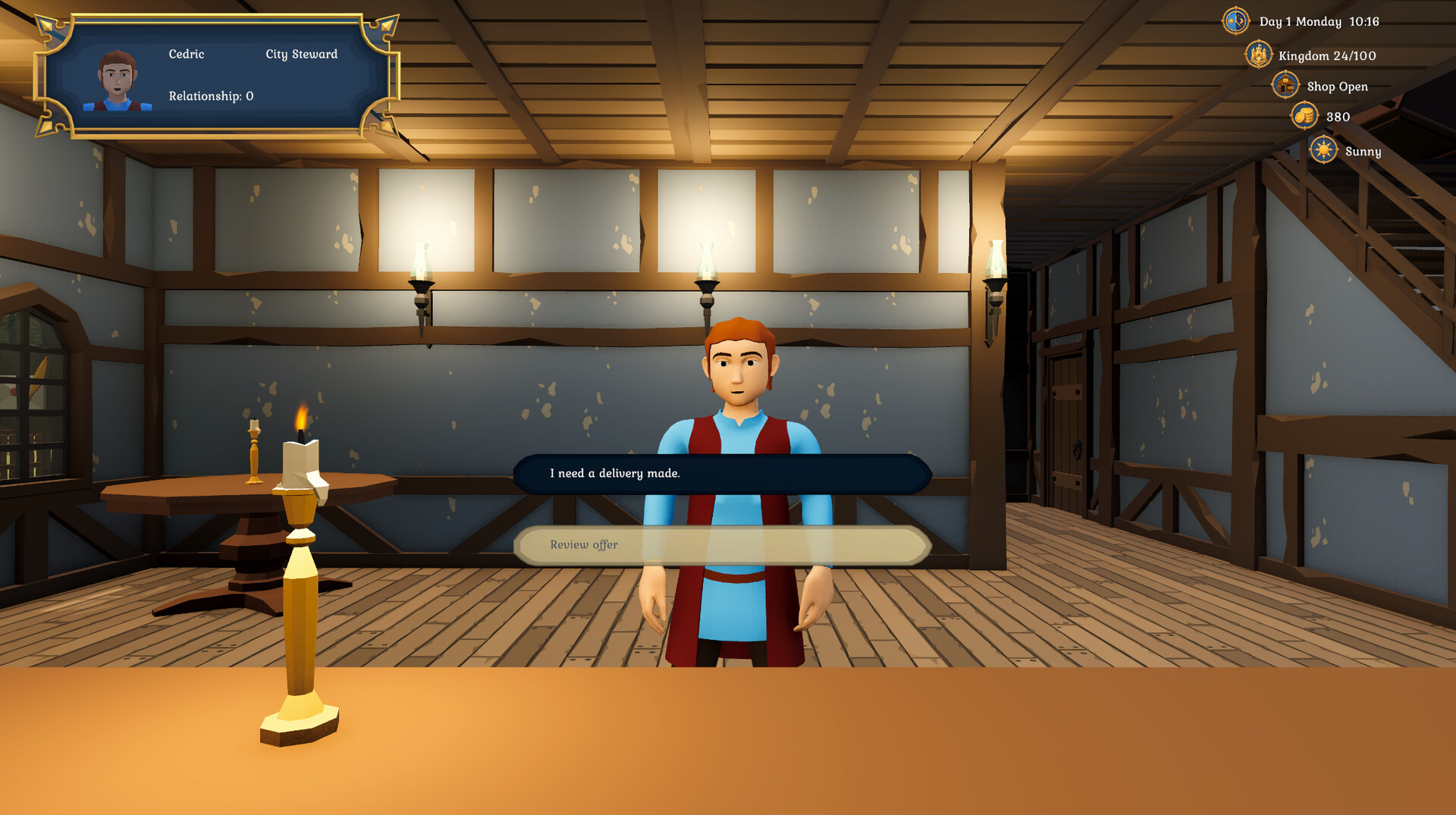 Feathered Fortune: Medieval Post Simulator screenshot #6