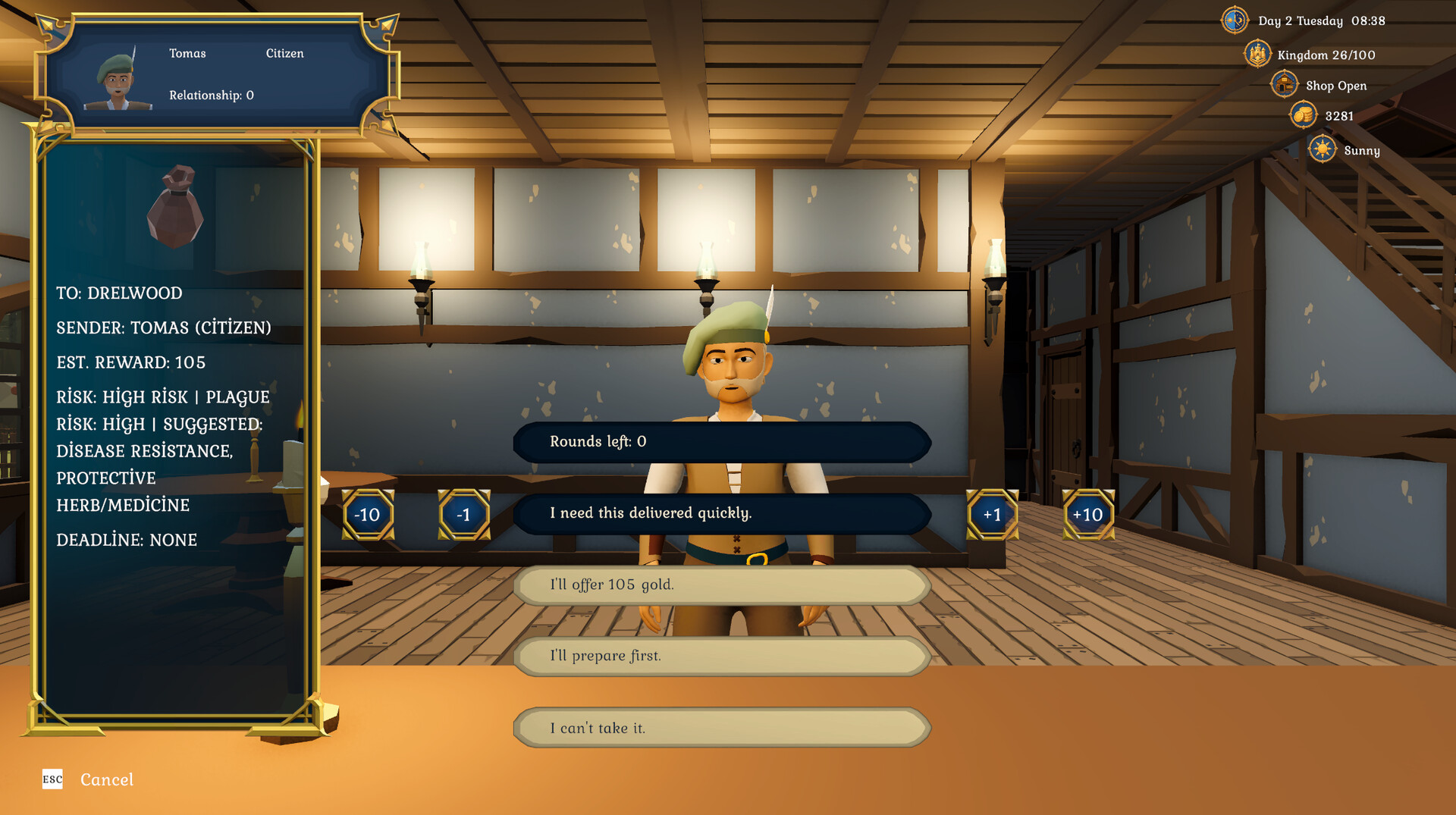 Feathered Fortune: Medieval Post Simulator screenshot #7