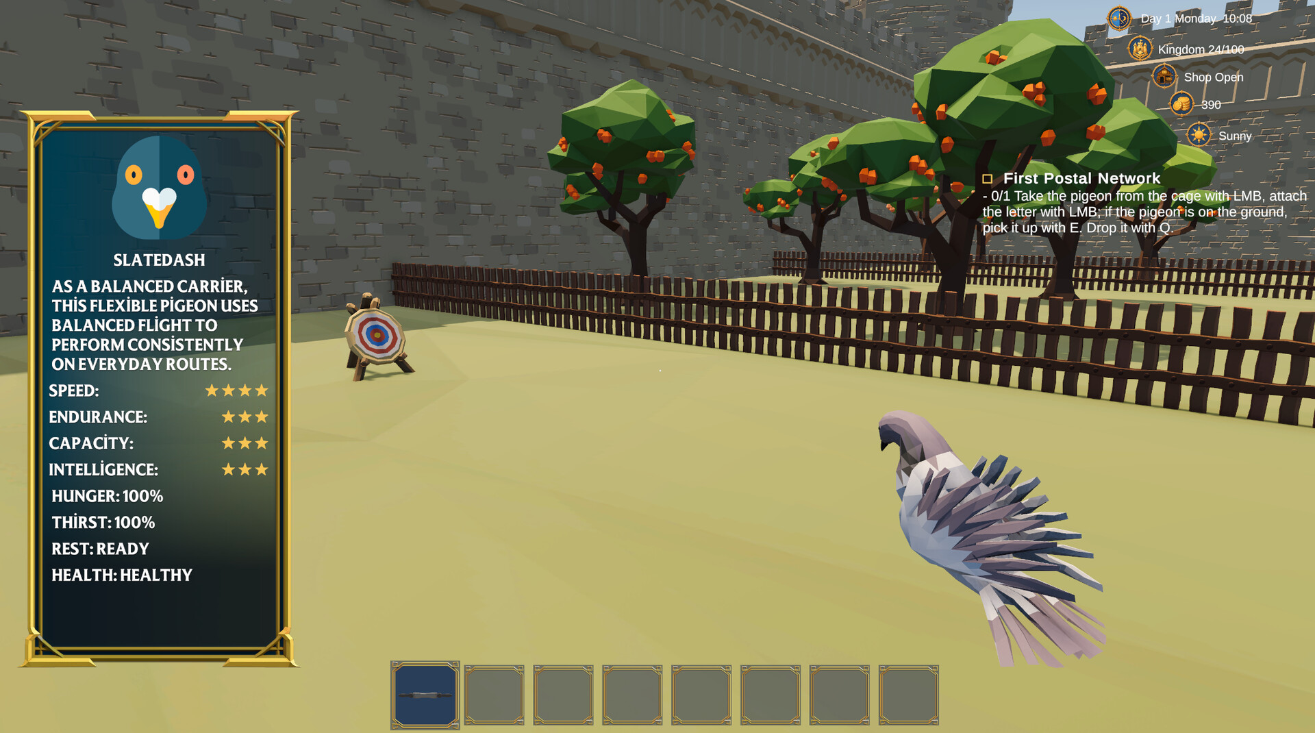 Feathered Fortune: Medieval Post Simulator screenshot 3