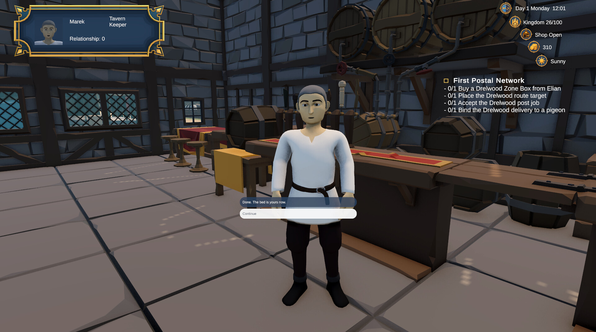 Feathered Fortune: Medieval Post Simulator screenshot 6