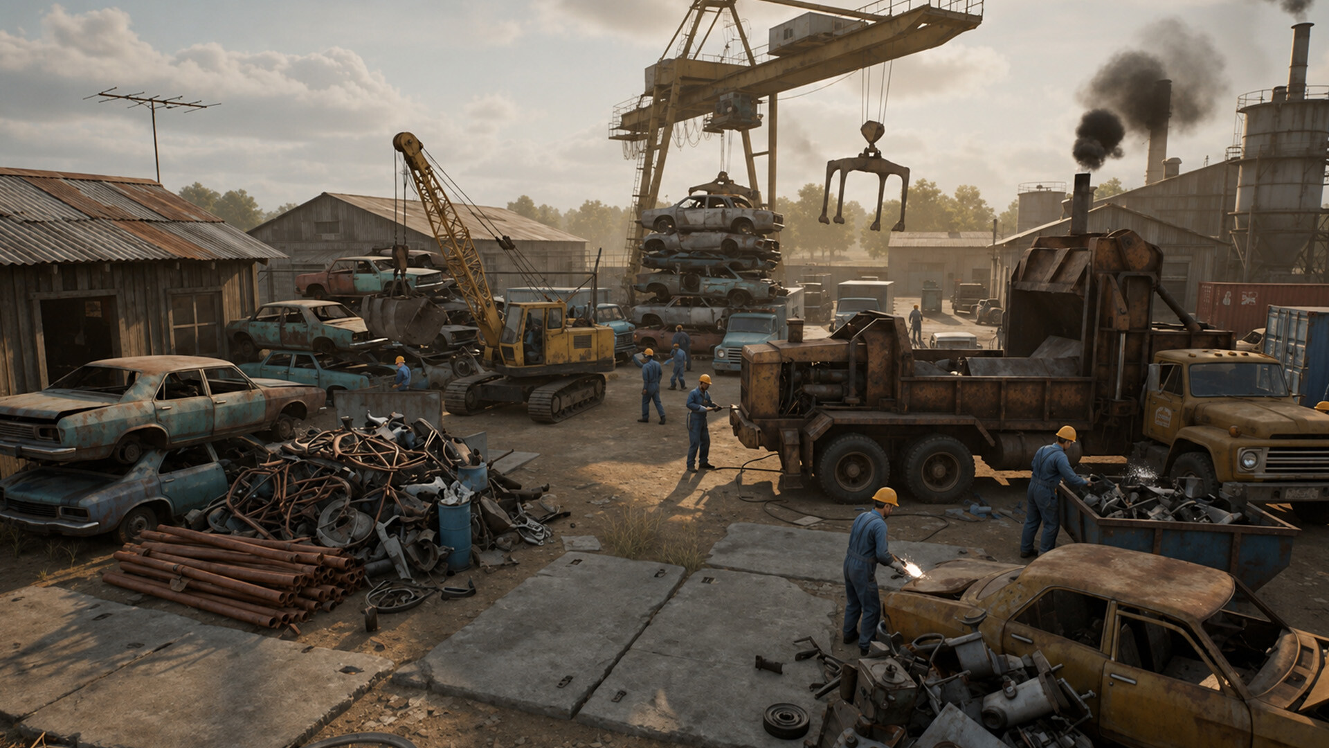Scrap Yard Simulator screenshot 5