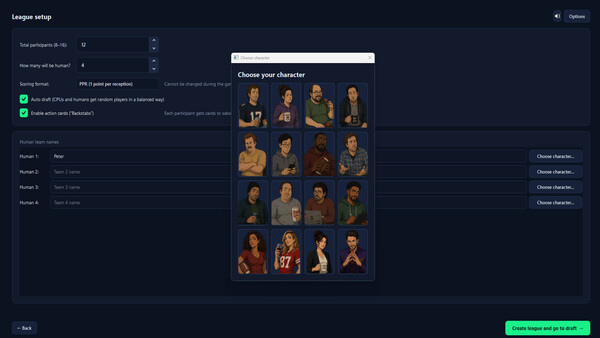 ReDraft: The Fantasy Football Simulator