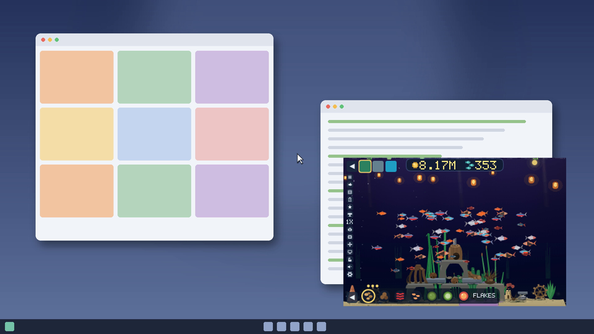 Nanoquarium screenshot 1