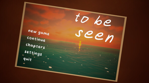 To Be Seen — 1