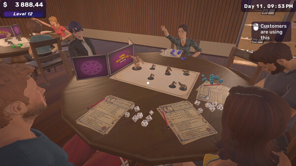 Скриншот 1 из игры Game Master Club Simulator