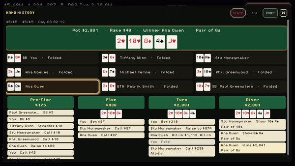 SimPoker スクリーンショット 2