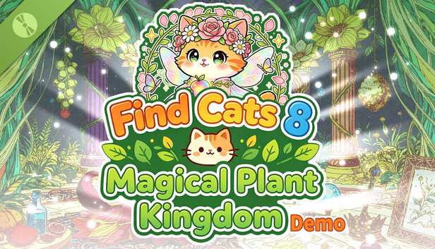 Find Cats 8 Magical Plant Kingdom Demo