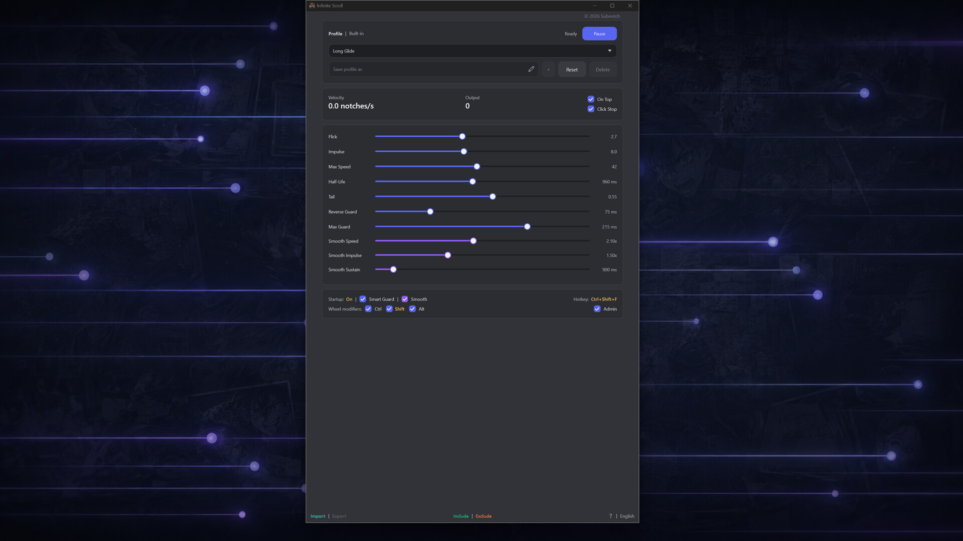Infinite Scroll: Smooth Mouse Scrolling screenshot 2