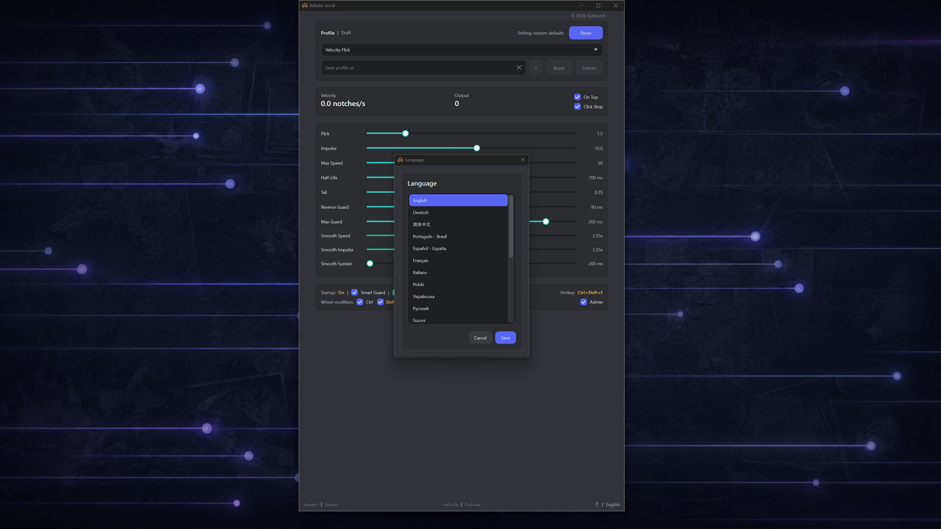 Infinite Scroll: Smooth Mouse Scrolling screenshot 8