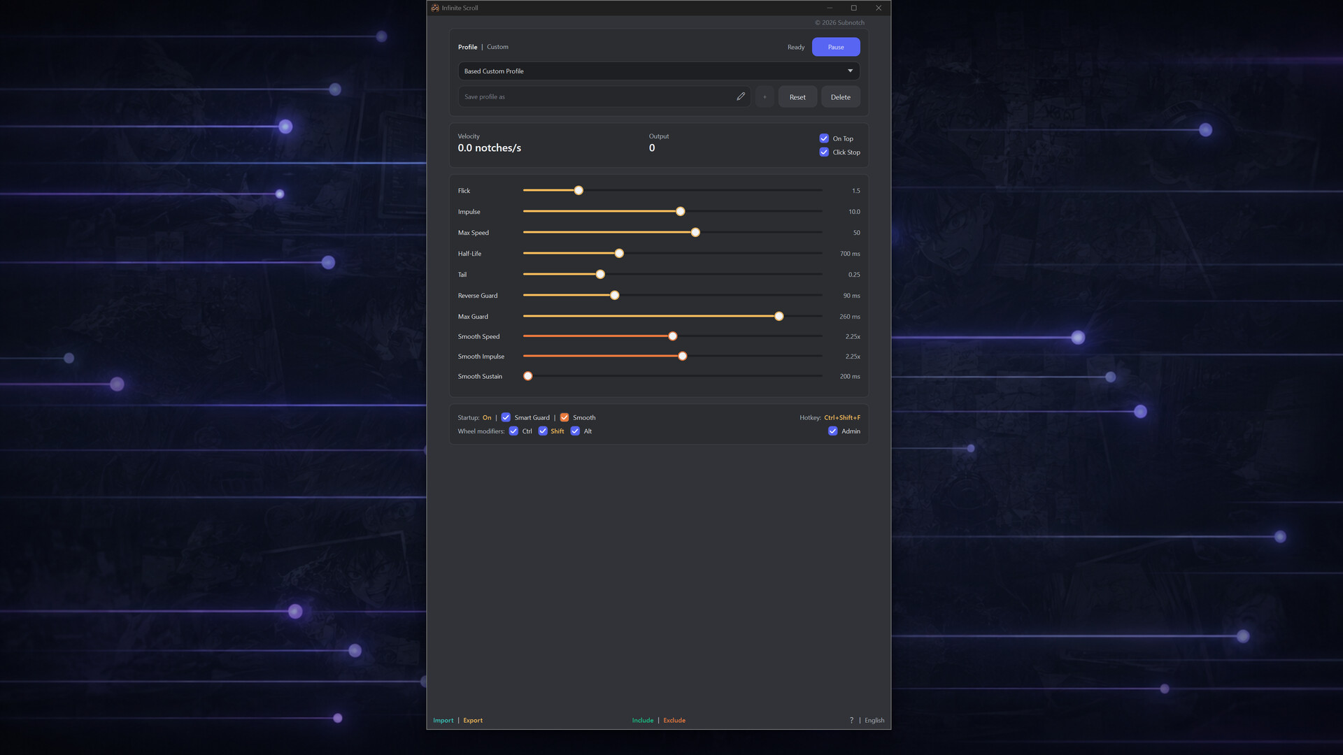 Infinite Scroll: Smooth Mouse Scrolling screenshot 5