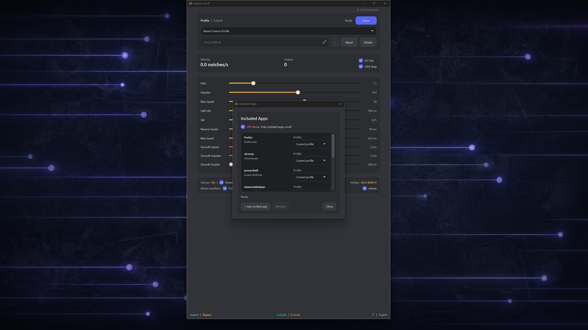 Infinite Scroll: Smooth Mouse Scrolling screenshot 4