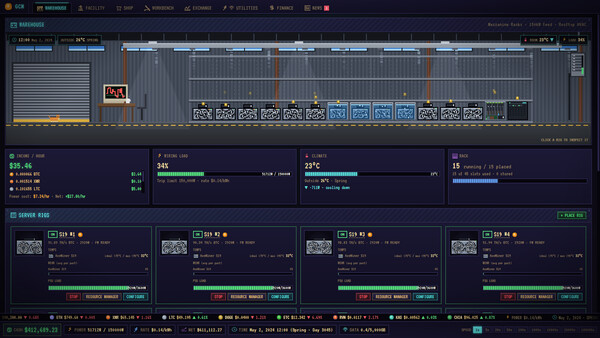 Garaged Crypto Miner screenshot 2