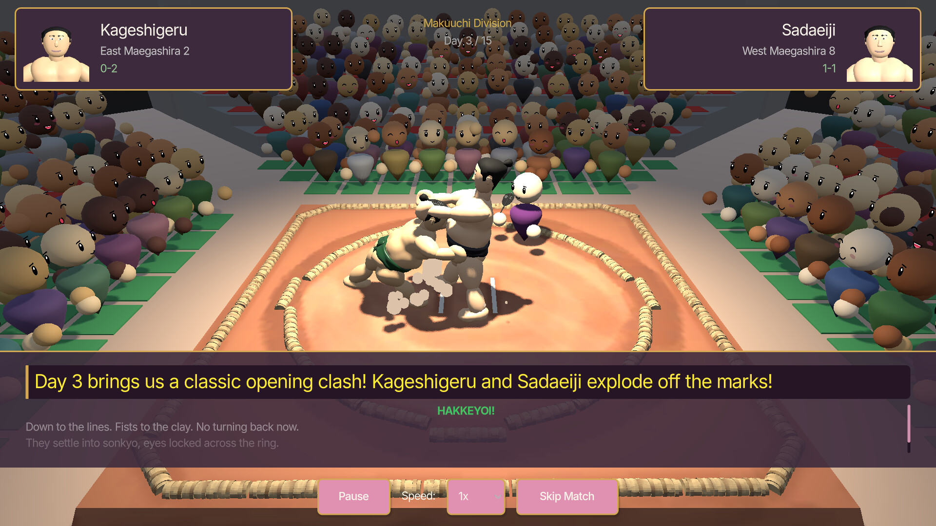 Heya! Sumo Manager screenshot 1