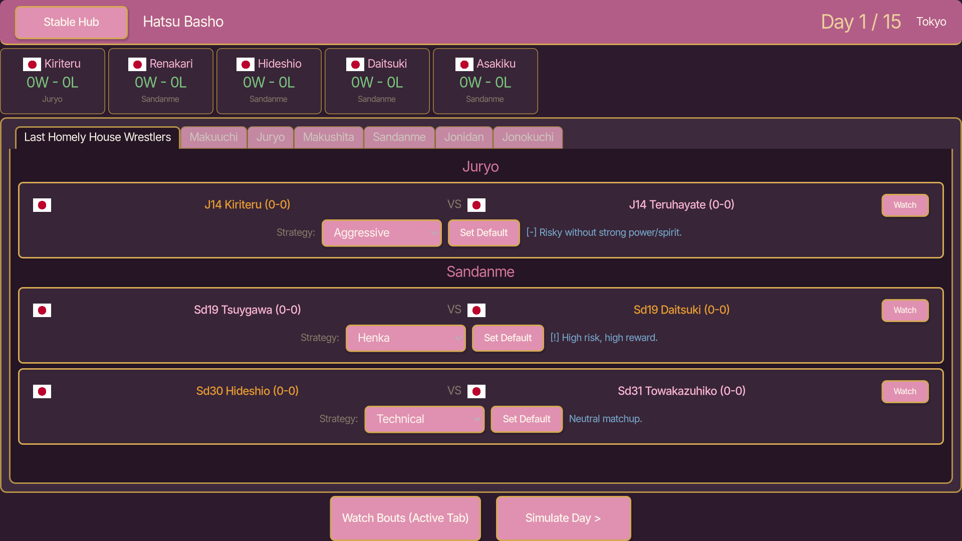 Heya! Sumo Manager screenshot 6